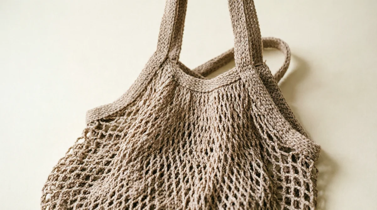 Ecobag de crochê